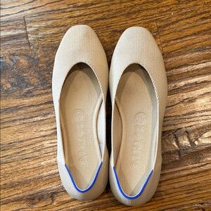 Rothy's Ecru ‘The Square’ Women's Shoes